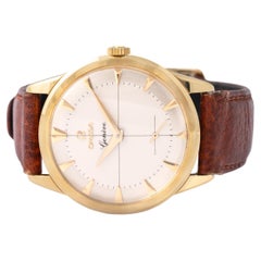 Vintage Omega Geneve Yellow Gold 18K Wristwatch 1960S