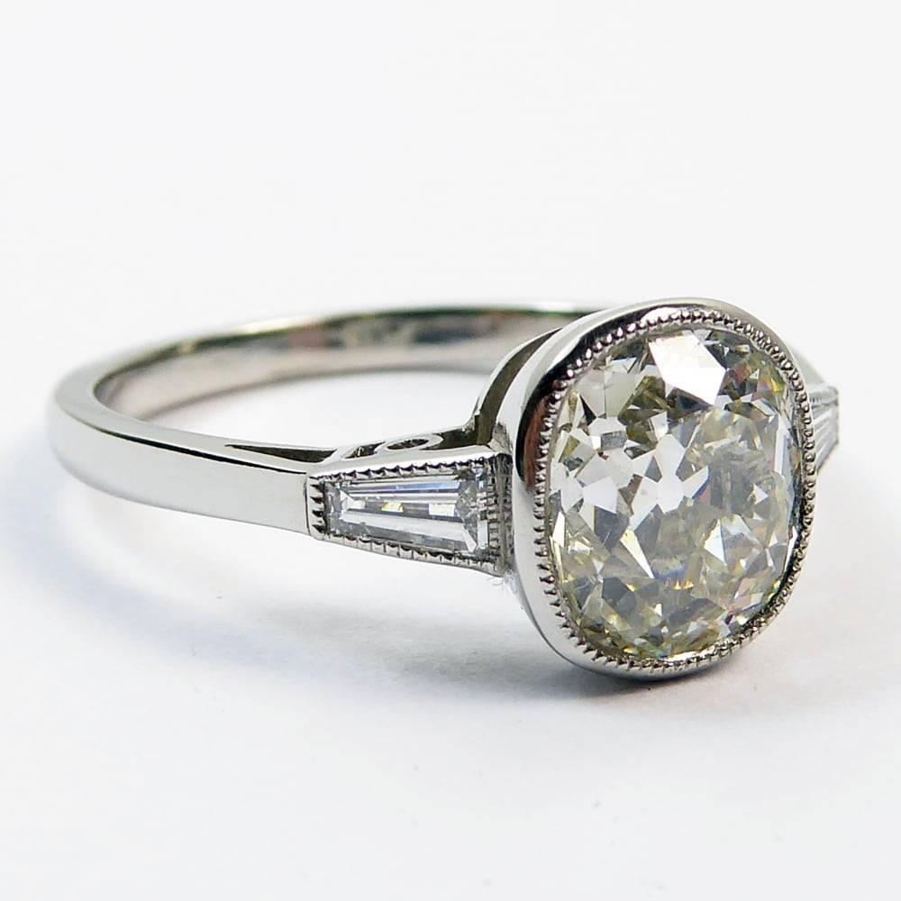 art deco engagement rings