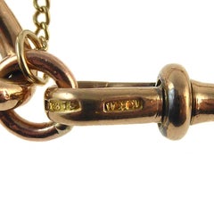 Antique Gold Link Bracelet, circa 1900s