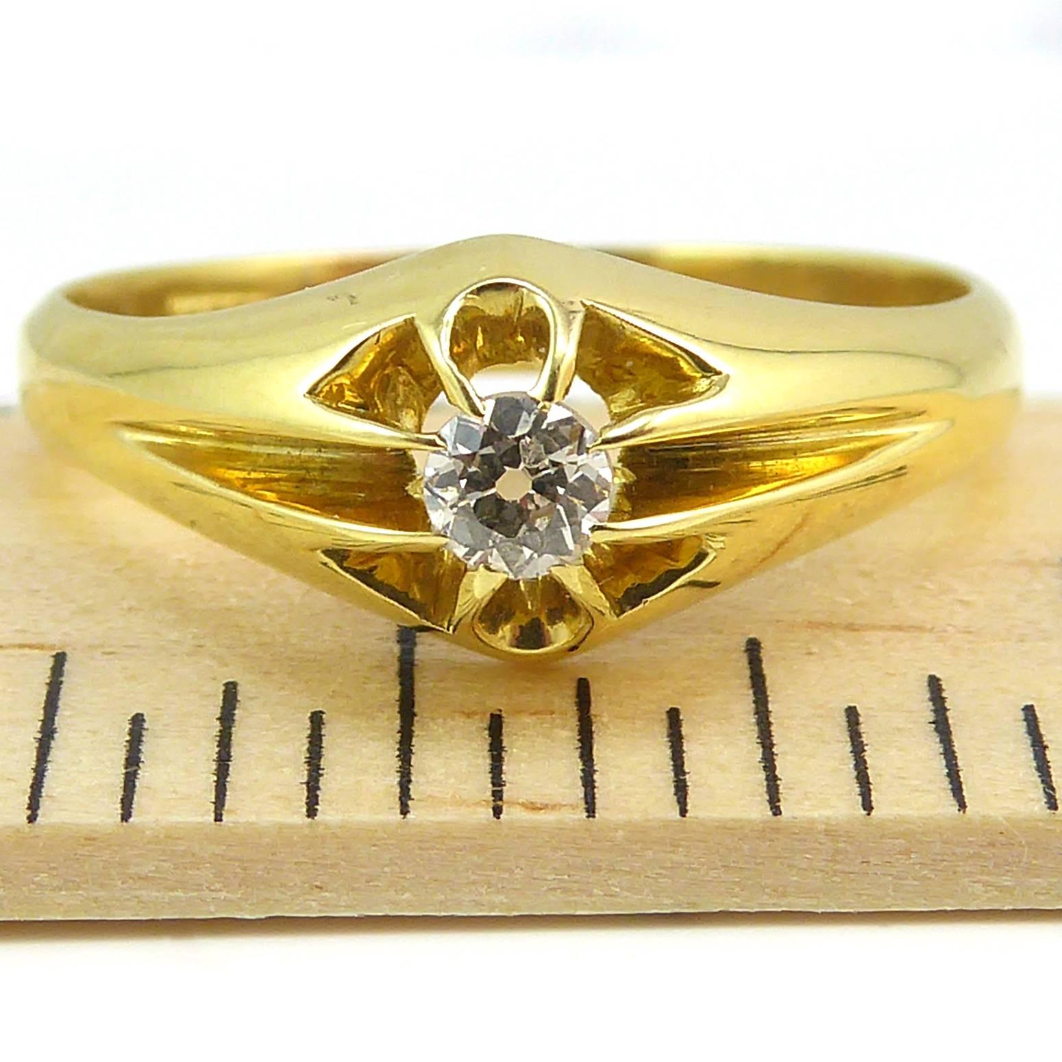 antique edwardian diamond rings