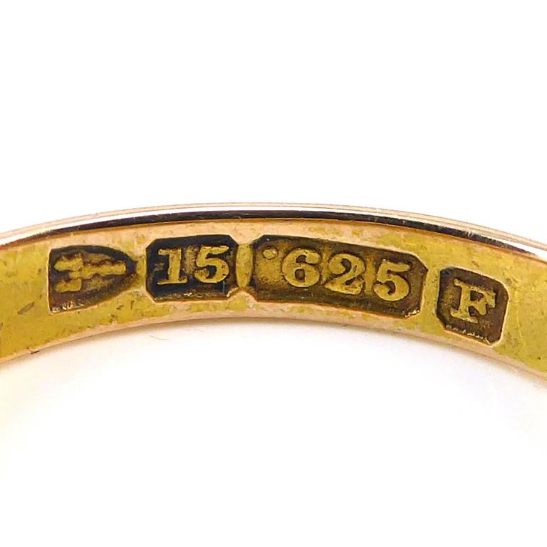 585 Gold Hallmark Stamp