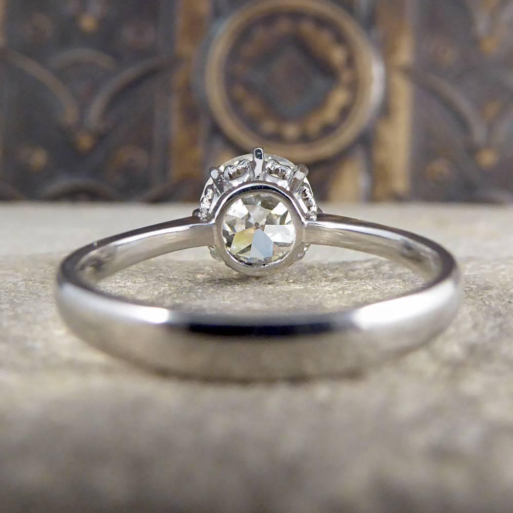 1.8 carat solitaire diamond ring
