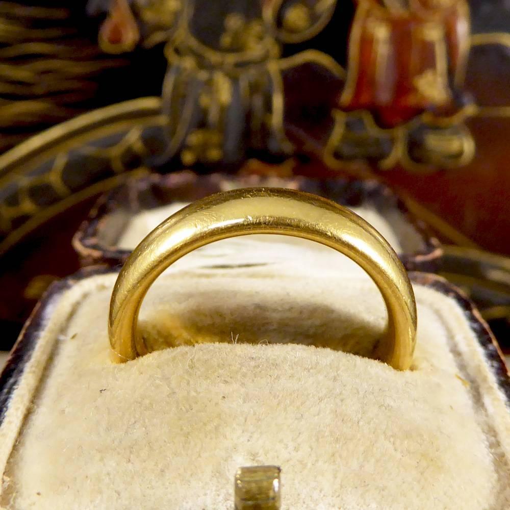 victorian 22ct gold wedding ring