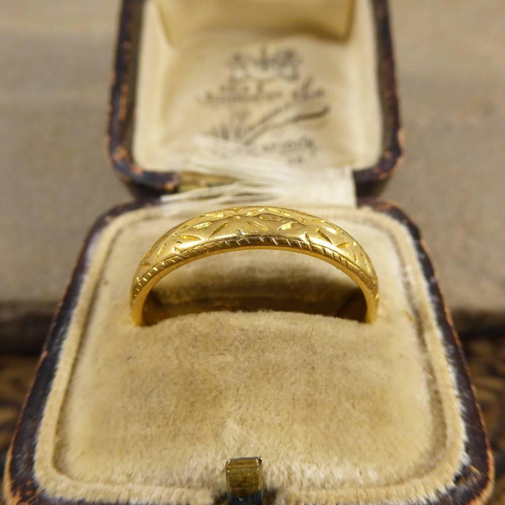 22 carat wedding band