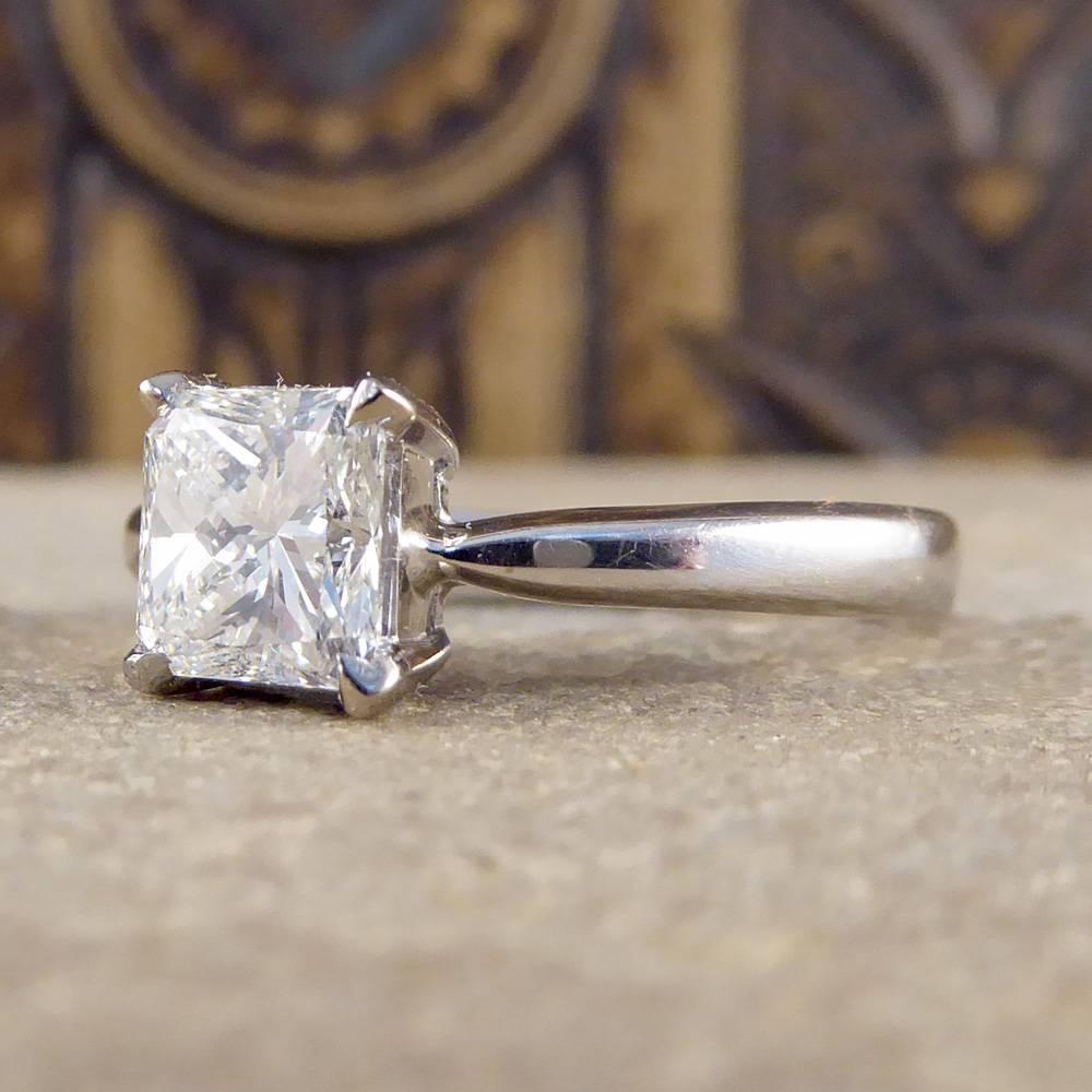 princess cut diamond ring 1 carat