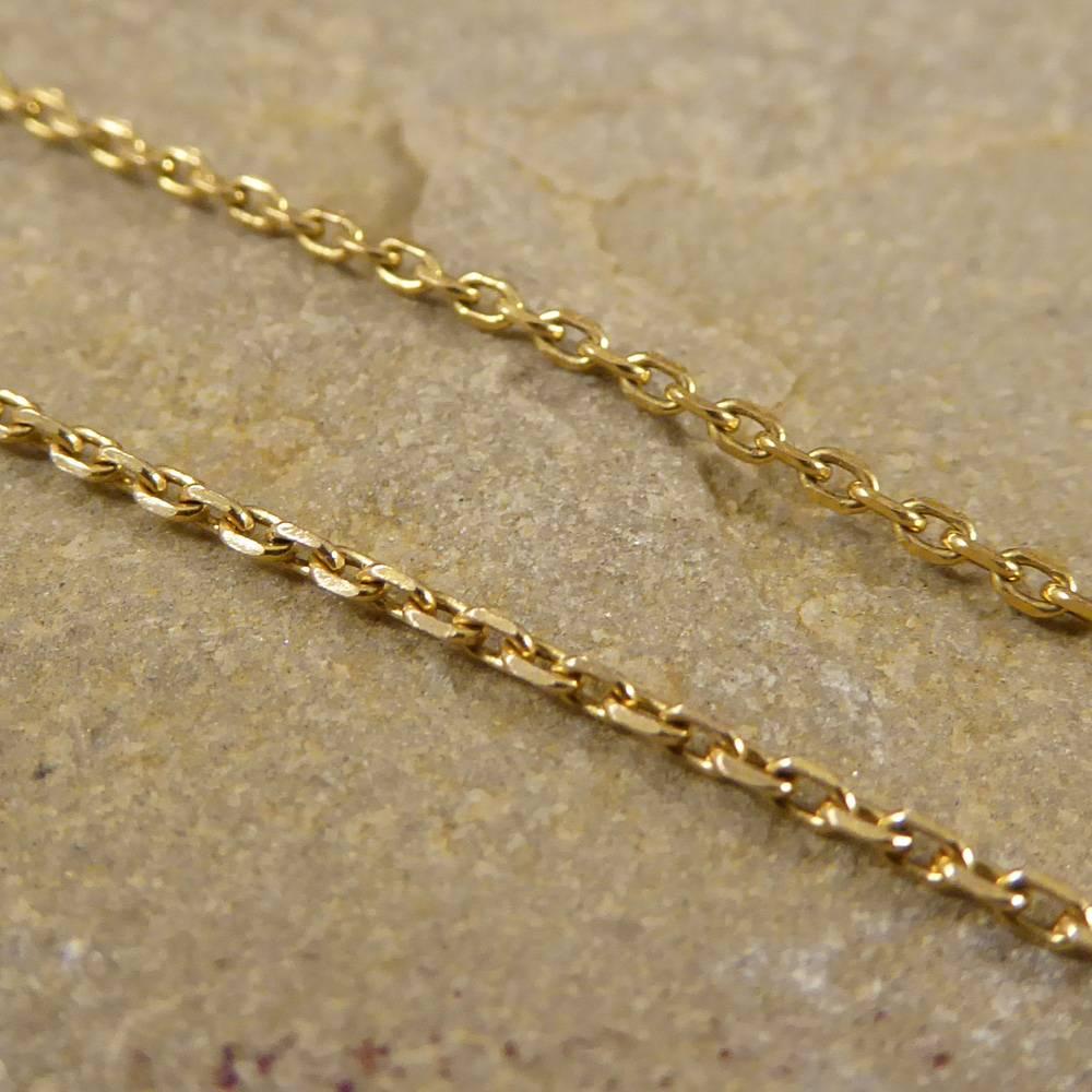 Antique Victorian Pearl Garnet Pendant Locket on a 15 Carat Gold Chain 3