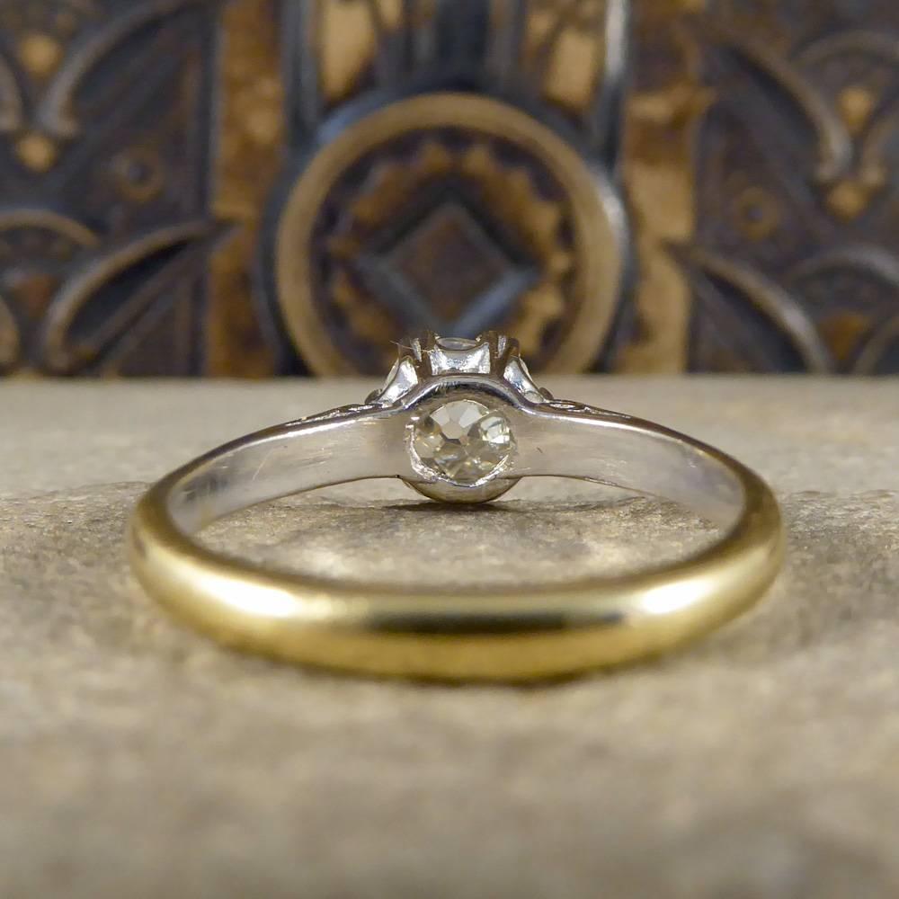 1.4 carat solitaire diamond ring