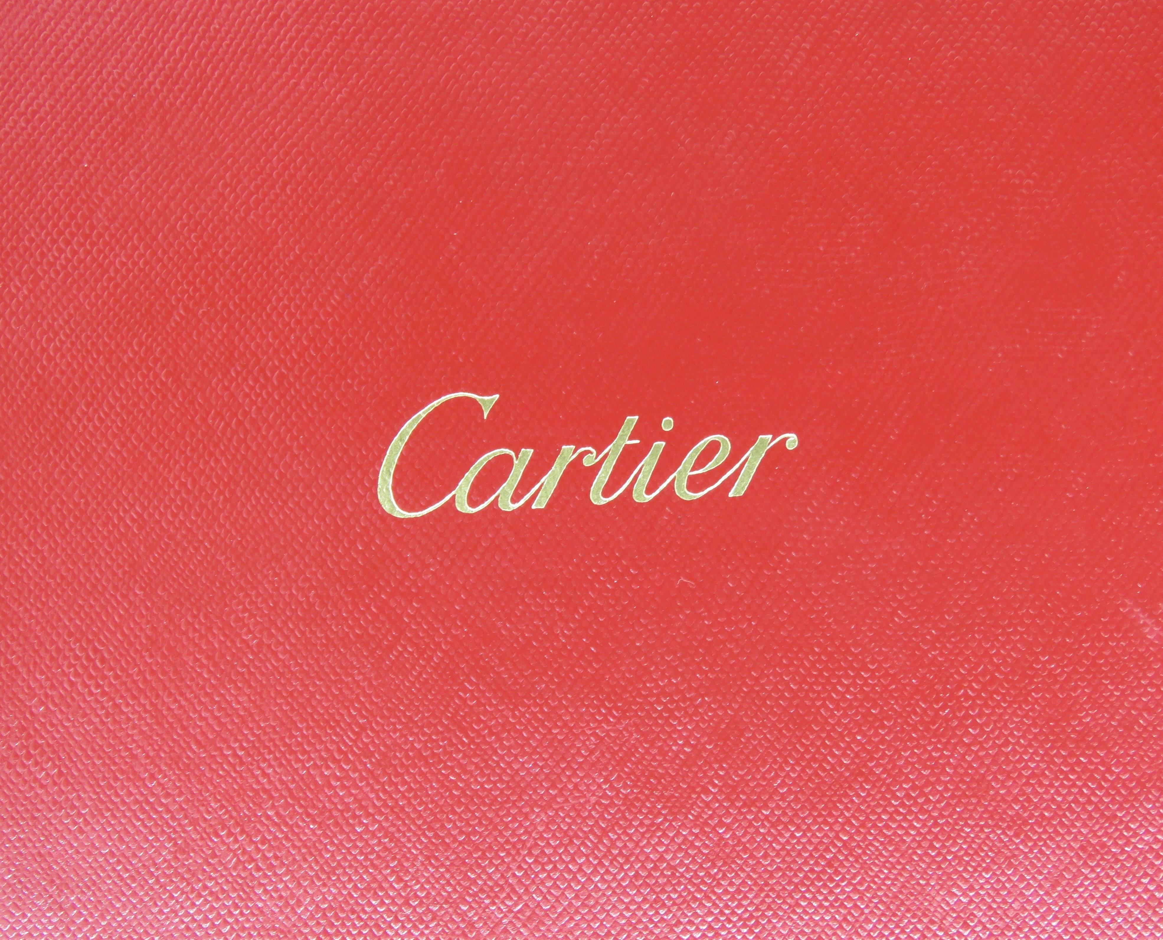 Modern Cartier Diamond Pave Love Necklace
