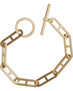 Hermes Gold Toggle Bracelet