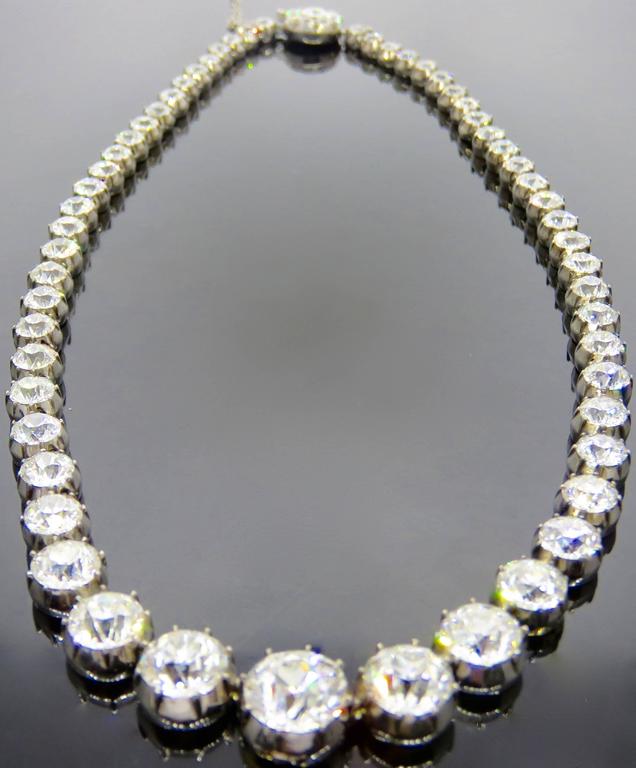 antique riviere necklace