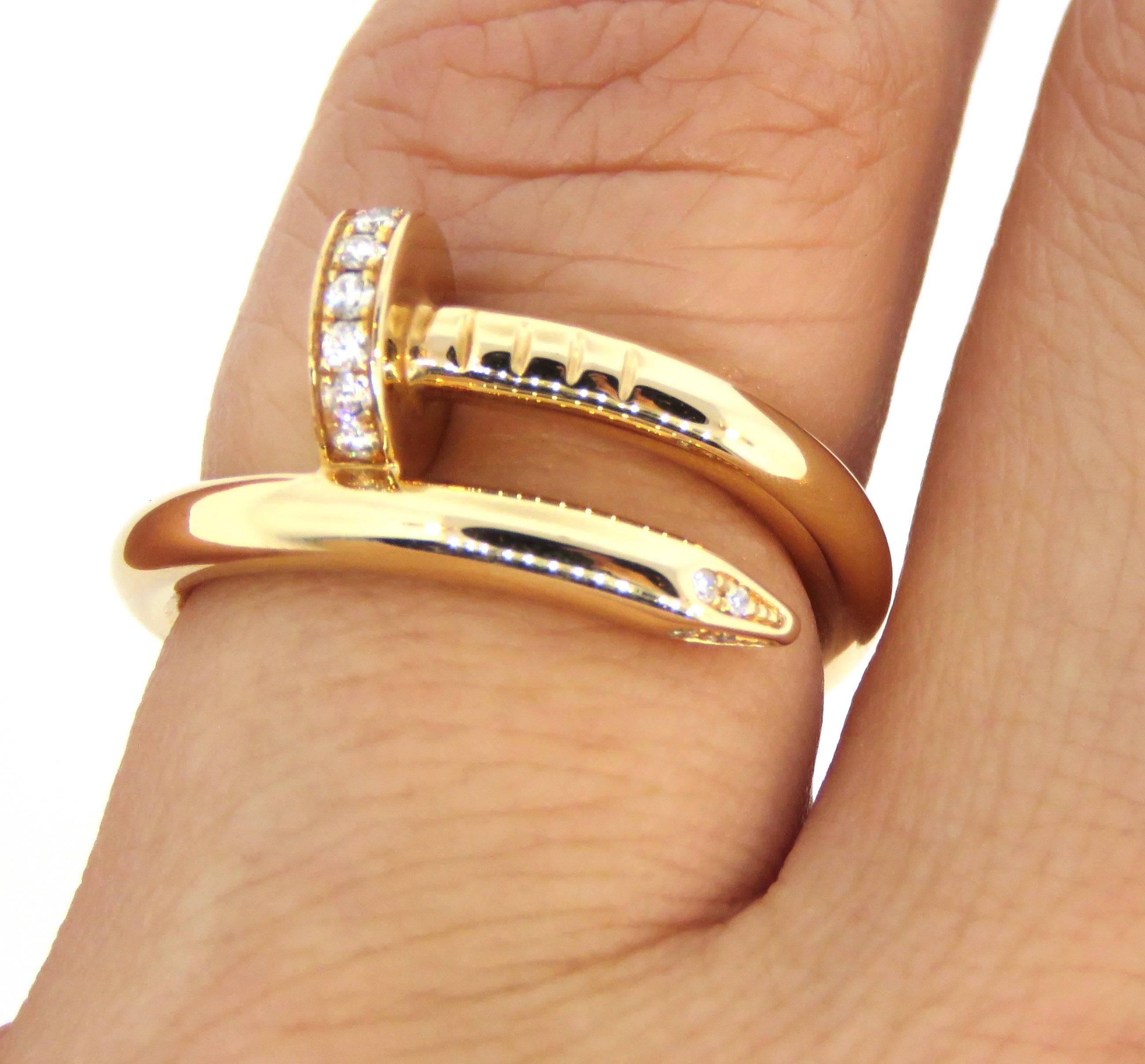 cartier nail ring