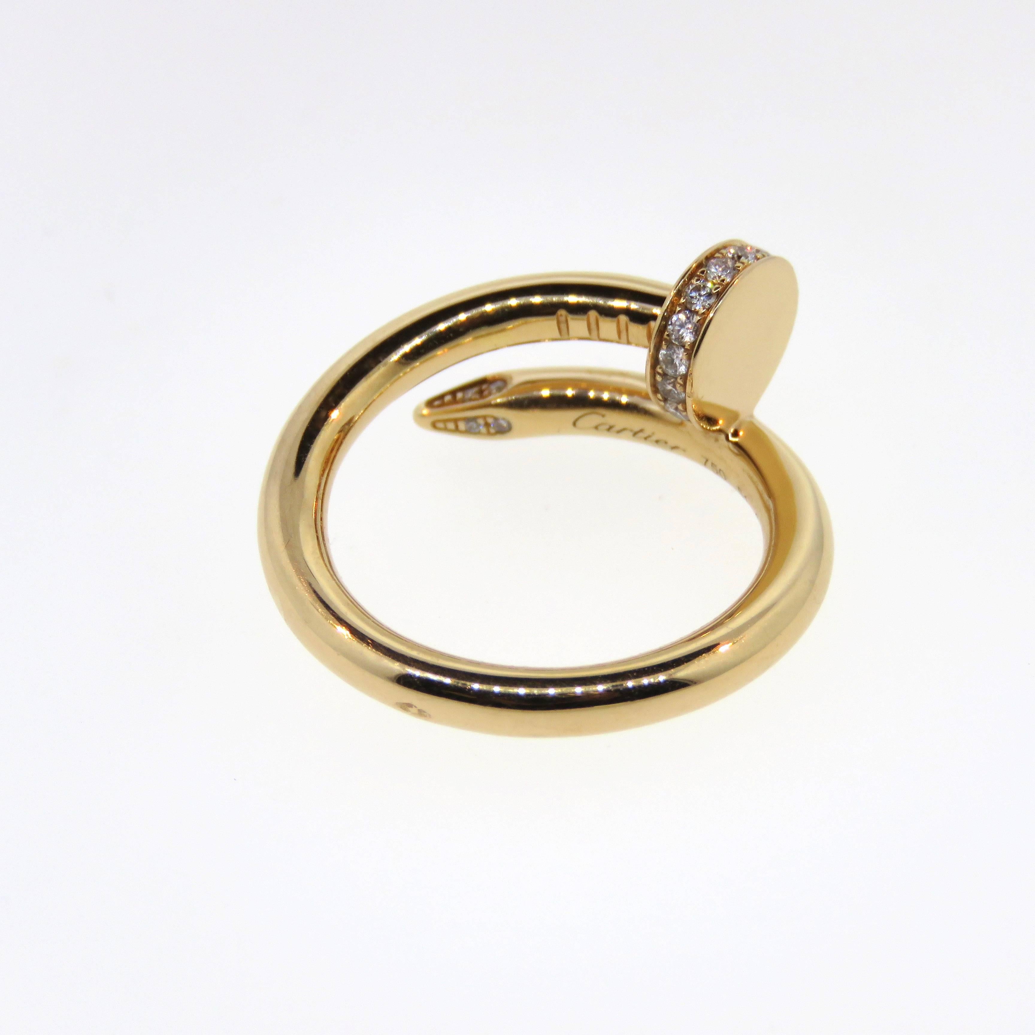 cartier ring nail
