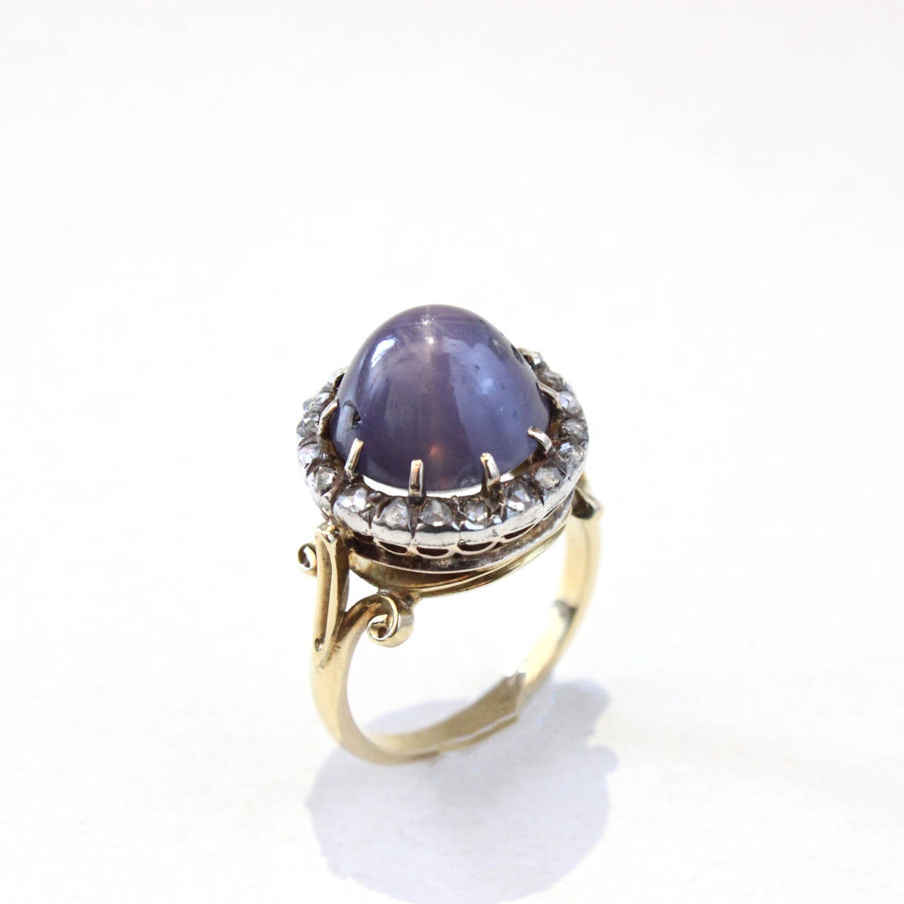 purple star ring