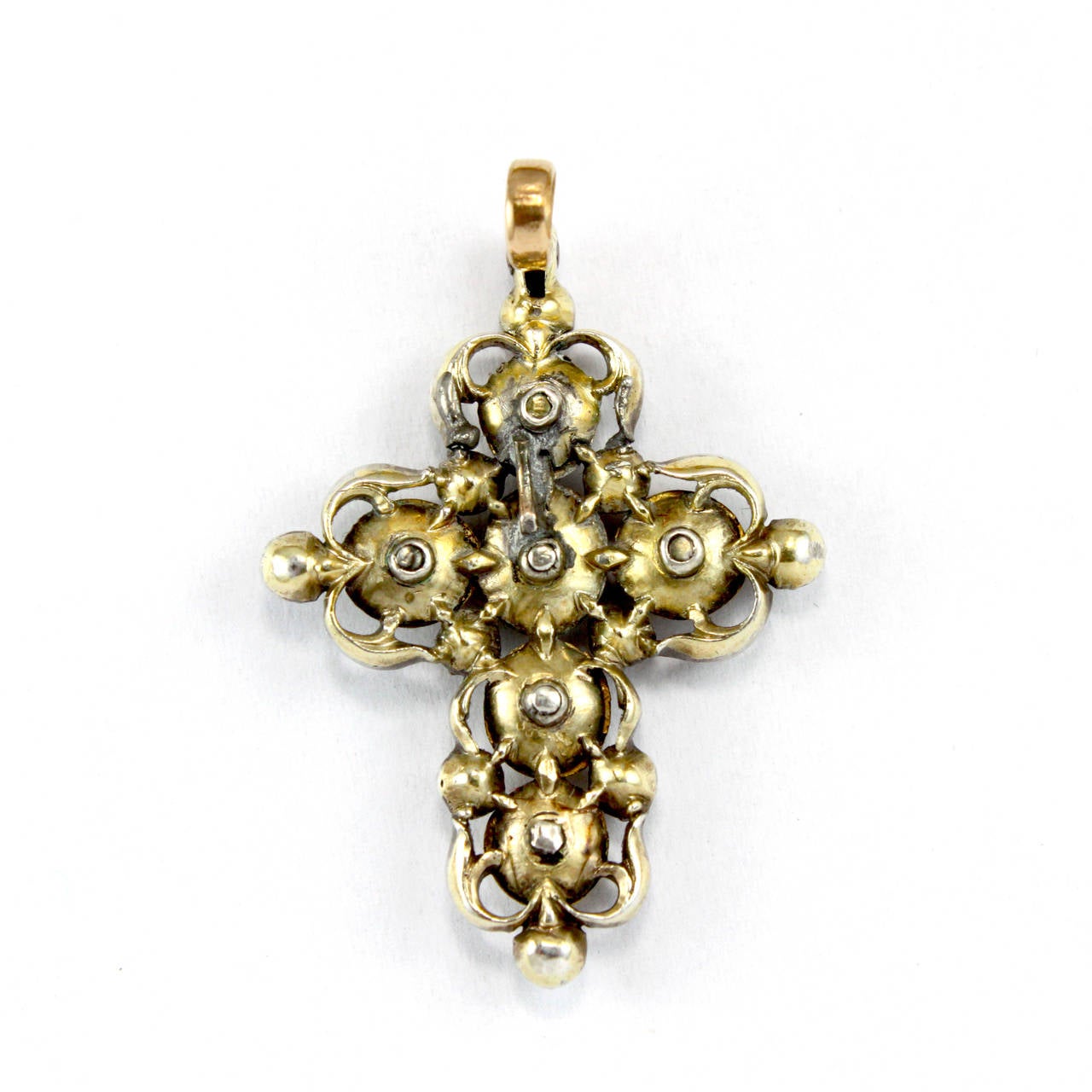 georgian cross pendant