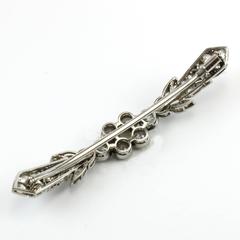 Art Deco Diamond Hair Clip Brooch