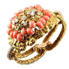 Mauboussin Coral Diamond Gold Bracelet