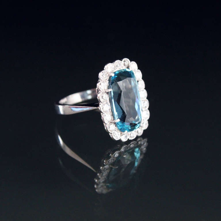 santa maria aquamarine ring for sale