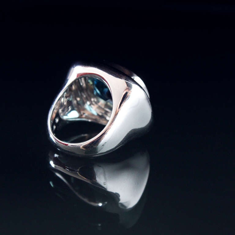 Women's Tiffany Picasso Aquamarine Ring