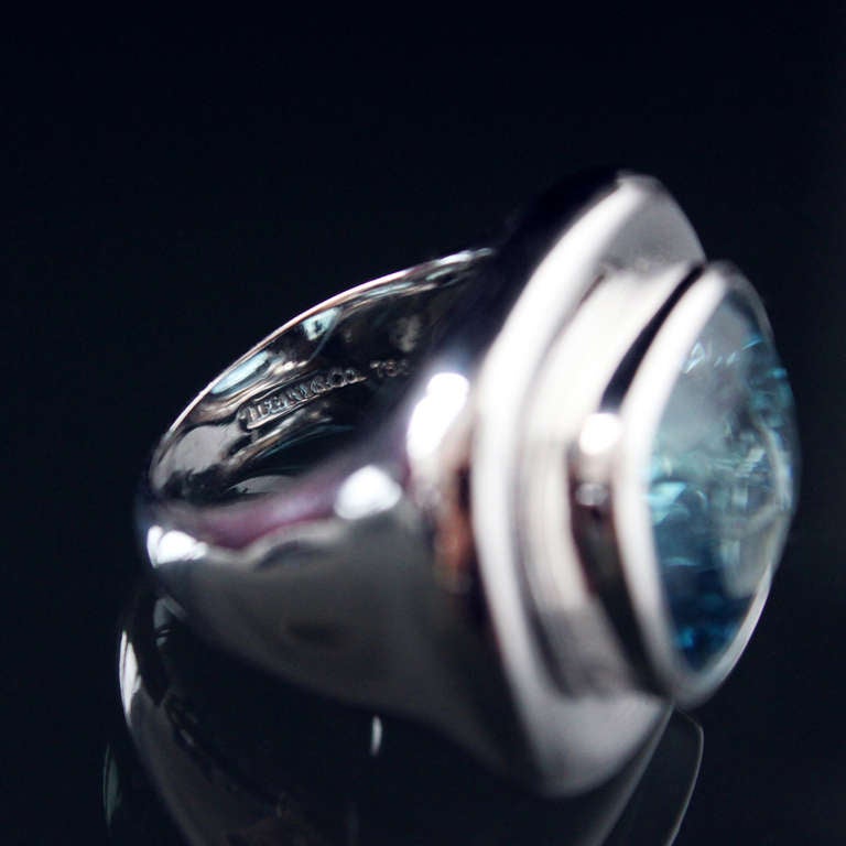 Tiffany Picasso Aquamarine Ring 1