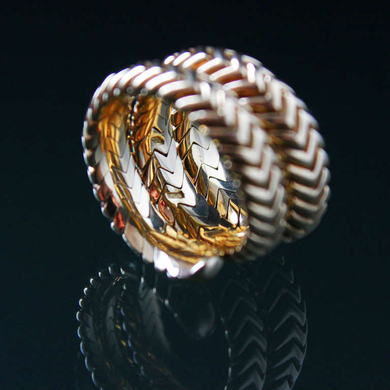 Women's Bulgari Snake Gold Ring
