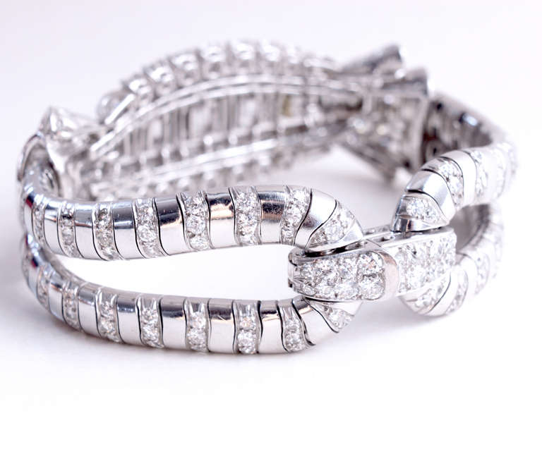 Important Van Cleef & Arpels Diamond Bracelet 4