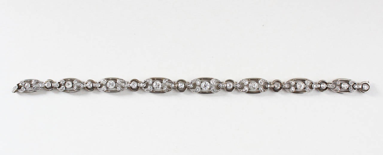Pretty Art Deco Diamond Necklace/Bracelet 1