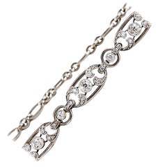 Pretty Art Deco Diamond Necklace/Bracelet