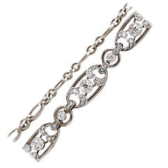 Pretty Art Deco Diamond Necklace/Bracelet 3