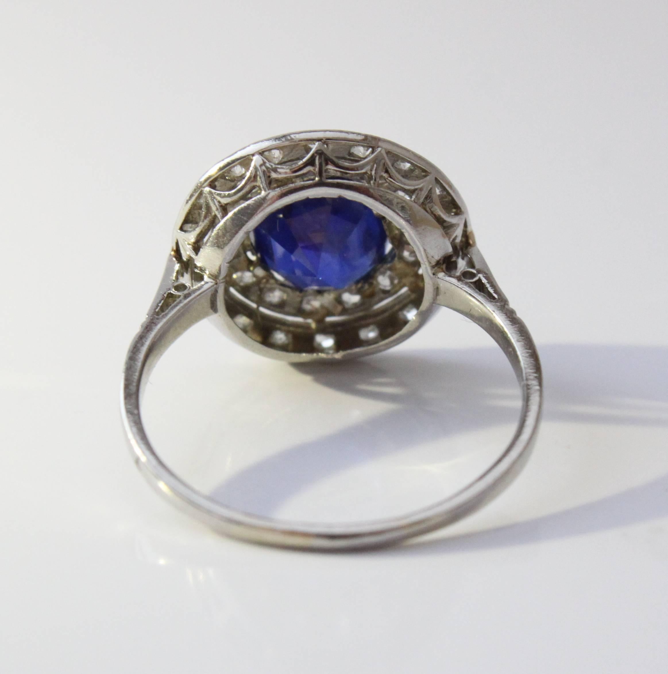 burmese sapphire ring