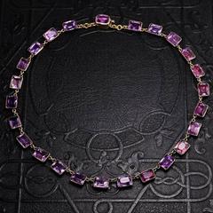 Georgian Amethyst Rivière