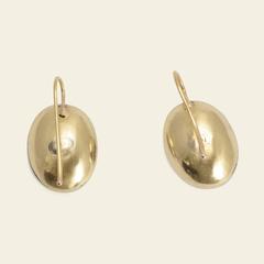 Georgian Opaline Paste Earrings