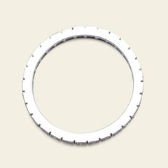 Vintage Platinum Eternity Band