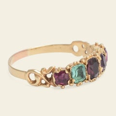 Georgian "Regard" Acrostic Ring