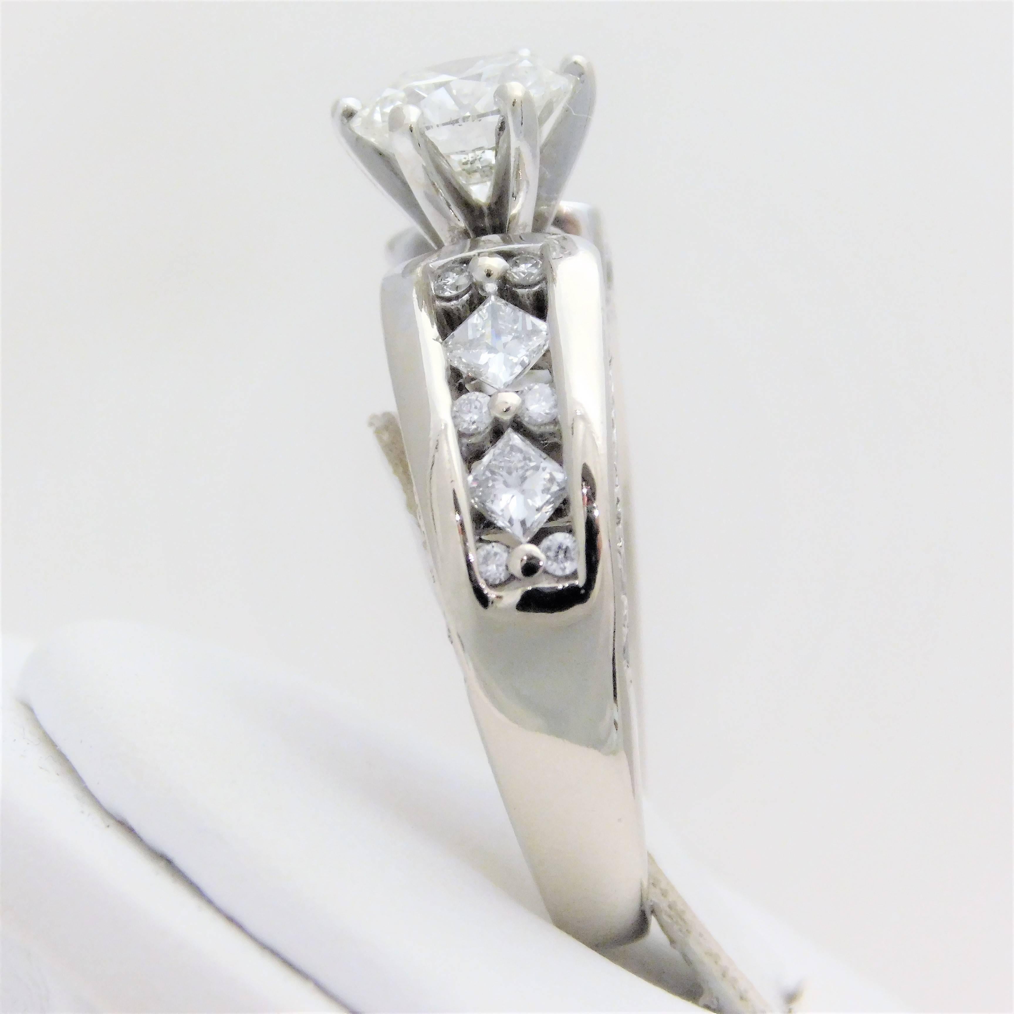 Vintage 2.25 Carat Diamond Engagement Ring 4