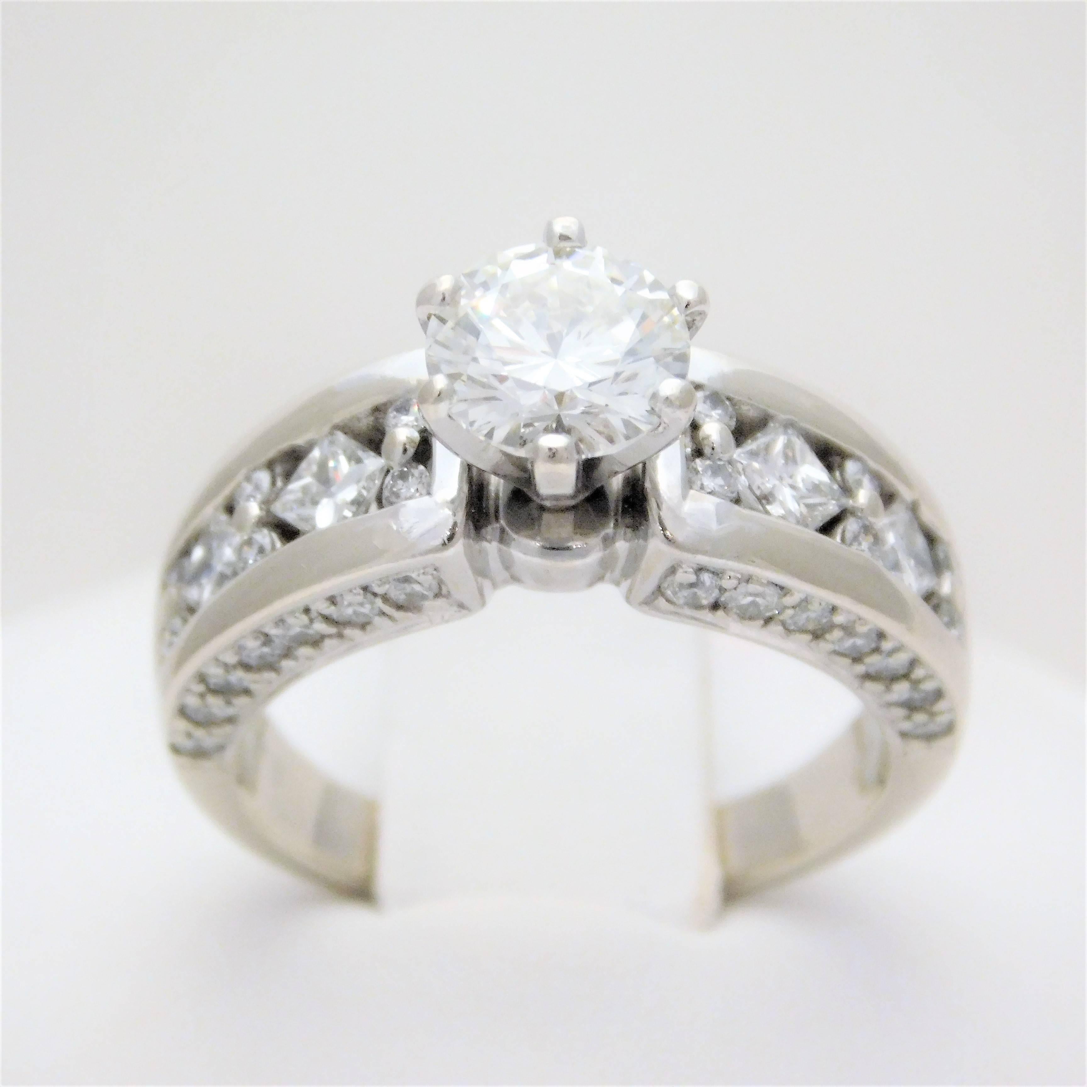 Vintage 2.25 Carat Diamond Engagement Ring 2