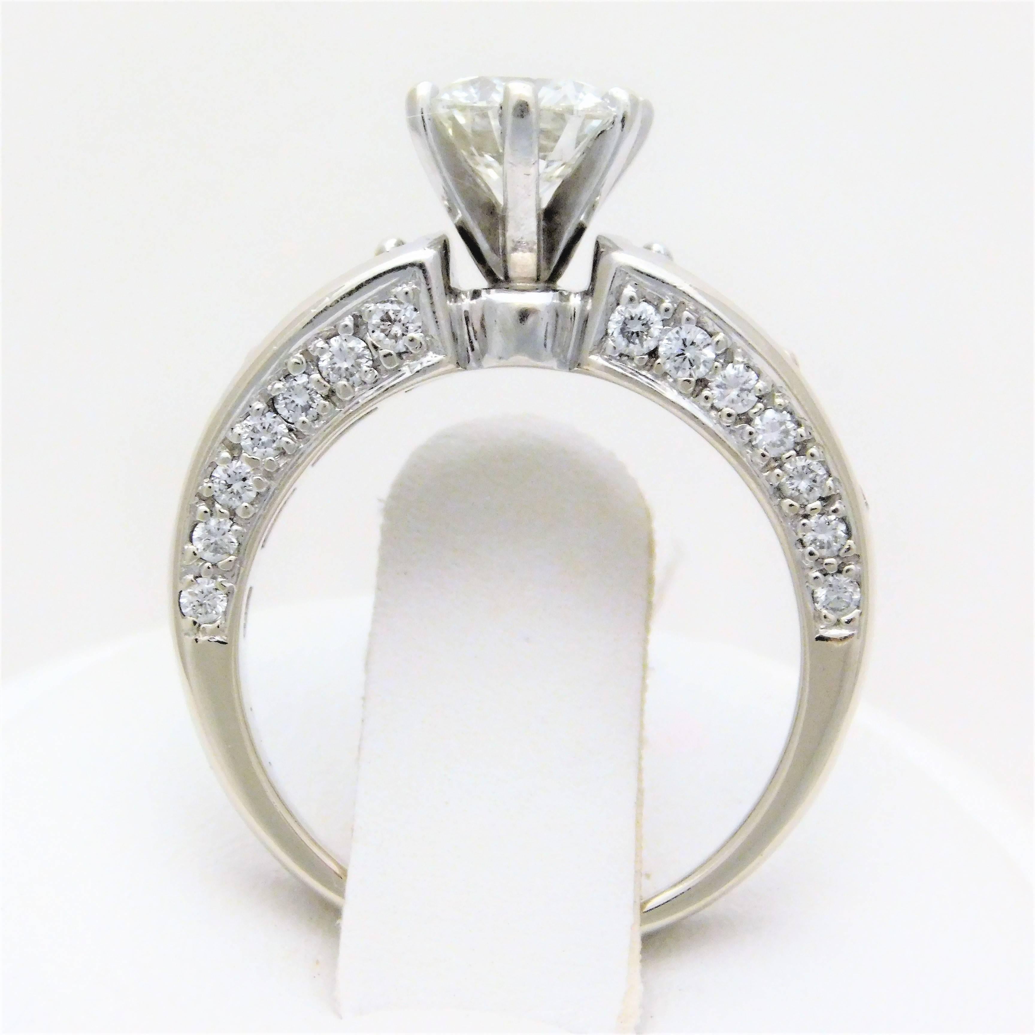 Vintage 2.25 Carat Diamond Engagement Ring 3
