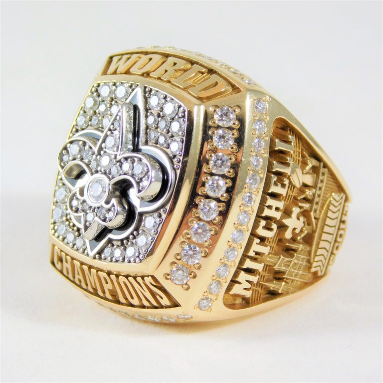 New Orleans Saints Super Bowl Ring For Sale at 1stdibs