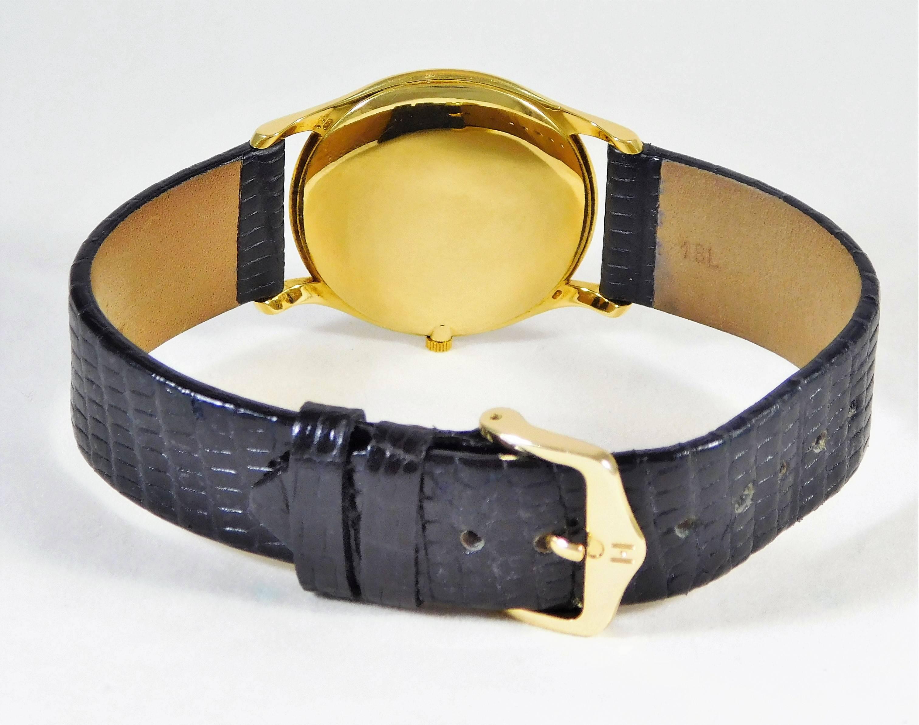 Vacheron Constantin Yellow Gold Ultra-Thin Mechanical Wristwatch 2