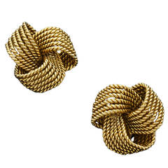 1960s Marchak Gold Earrings