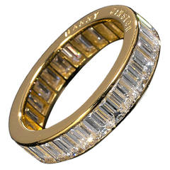 Harry Winston Diamond Gold Wedding Ring