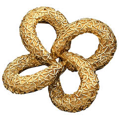 Van Cleef 
Arpels Gold Brooch