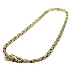 Cartier Gold Agrafe Necklace