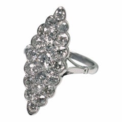 Antique Diamond Marquise Ring