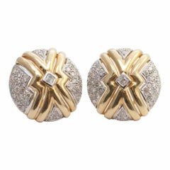 Diamond Gold Earrings