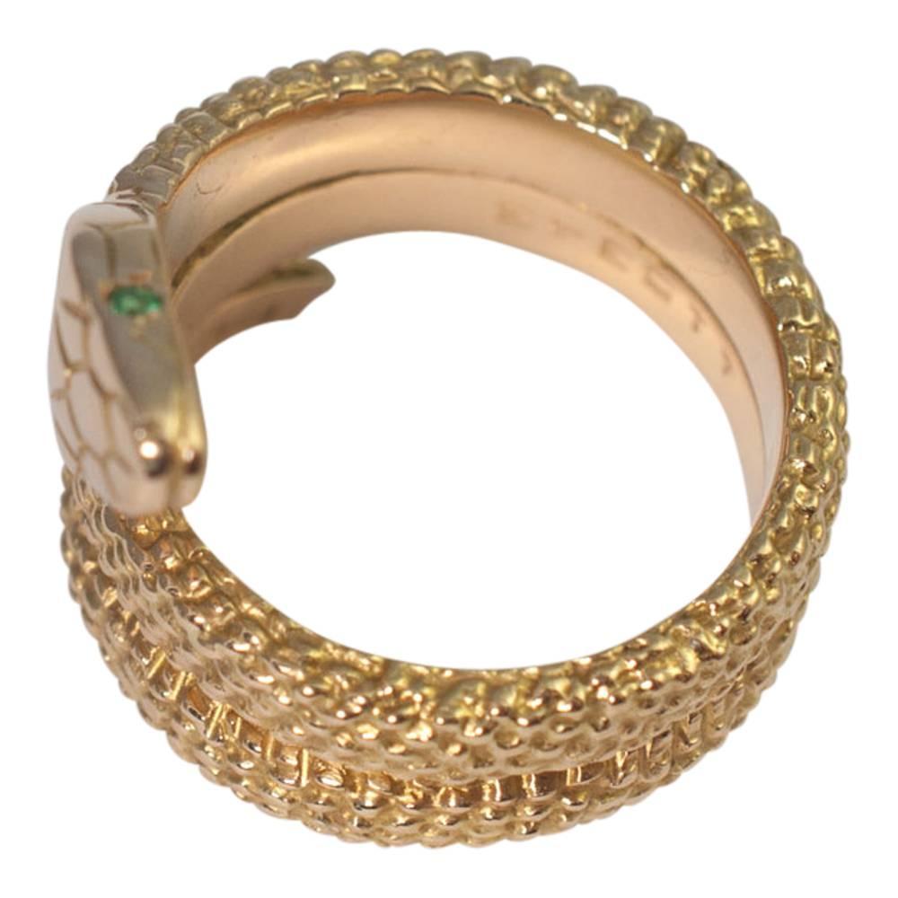 Women's Cartier Snake Gold Ring