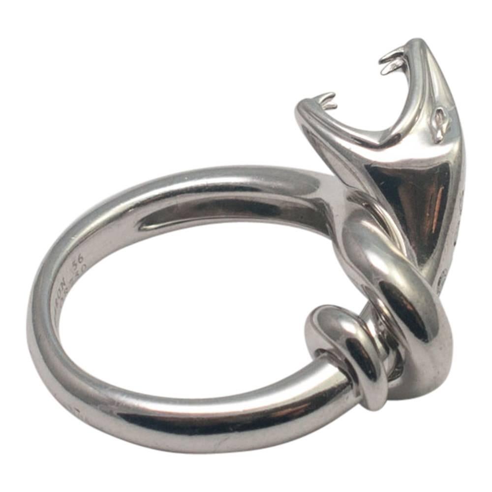 Boucheron Kaa Snake Diamond Gold Ring 1