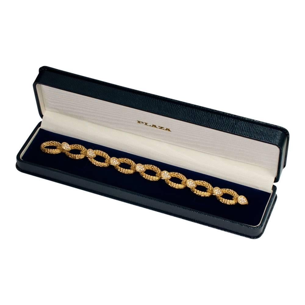 Gold Diamond Bracelet 4