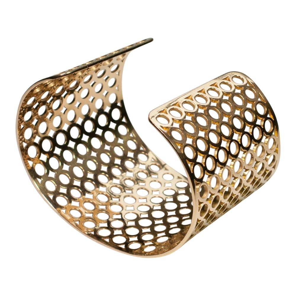 Theo Fennell Gold Cuff Bracelet 1