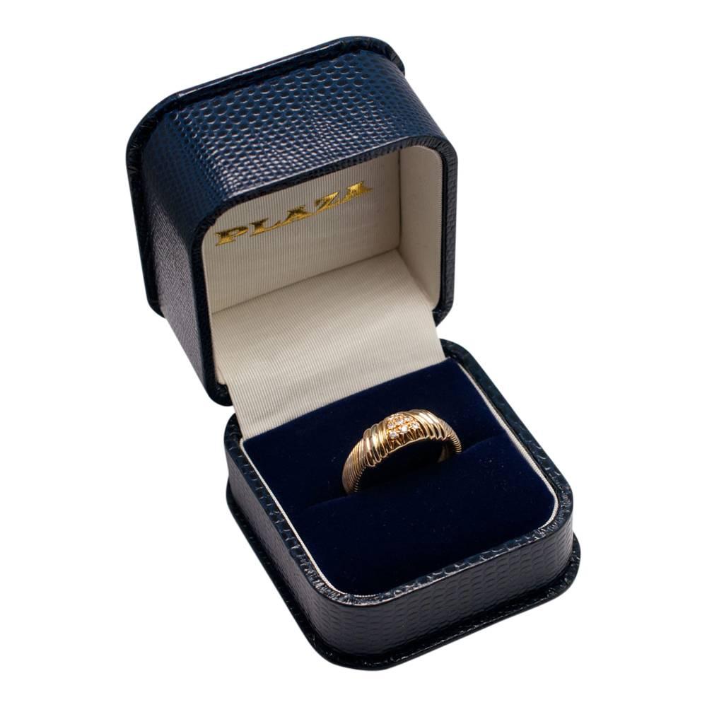 Cartier Diamond Gold Ring 4