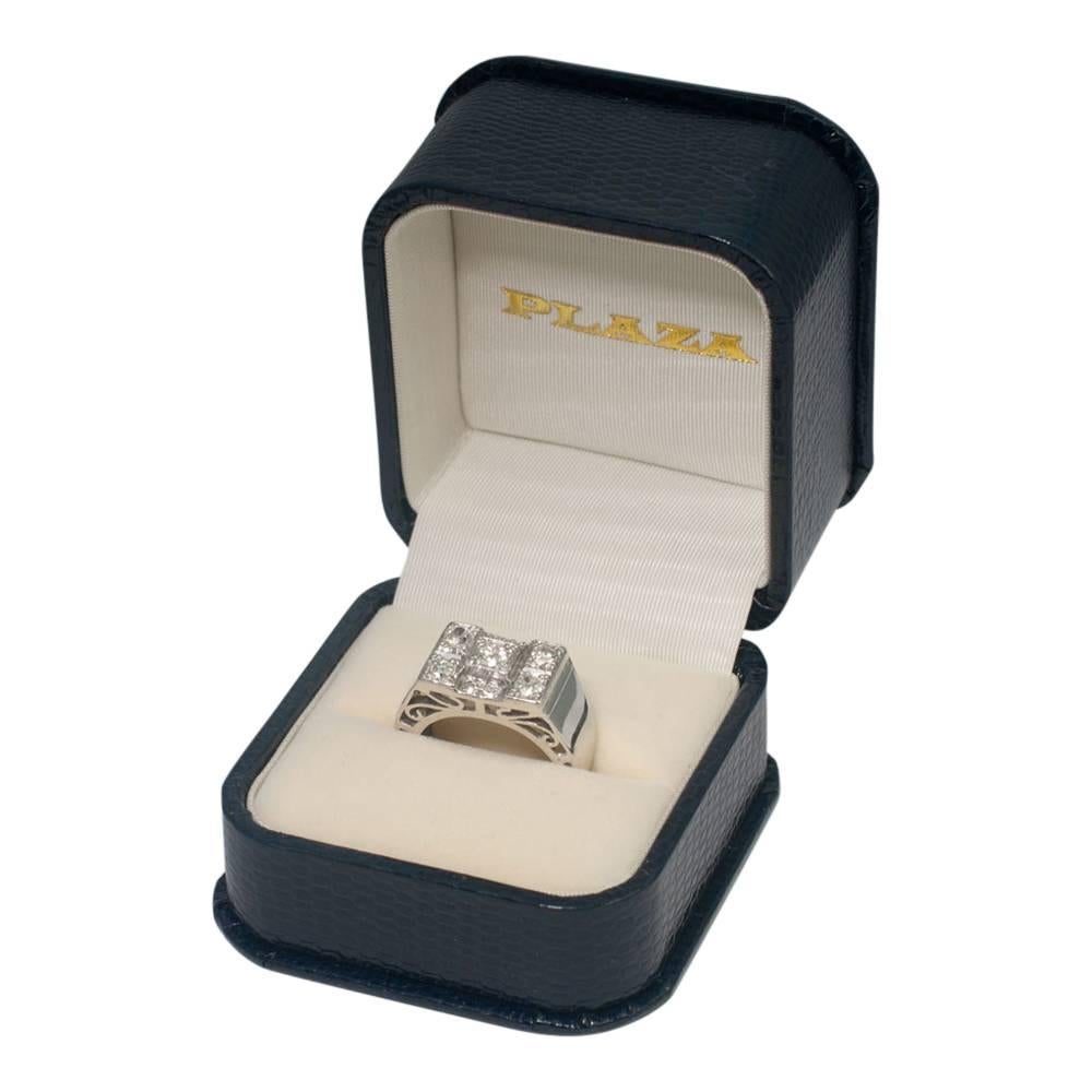 Art Deco Diamond Ring For Sale 2